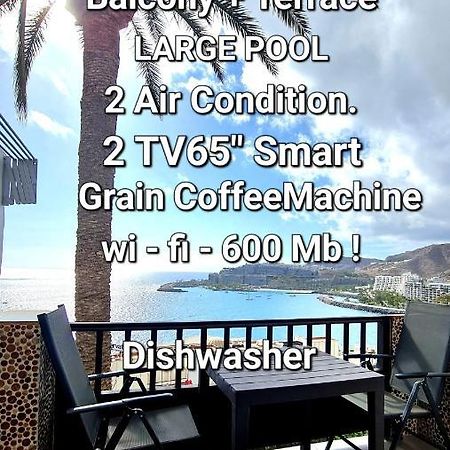 Apartmán Deluxe Seaview-Sunsets !Transfe-R Inc! Pool,2Aircond,2Tv65",600Mb Dishwasher,,2 Beaches,Anfi-View Patalavaca Exteriér fotografie
