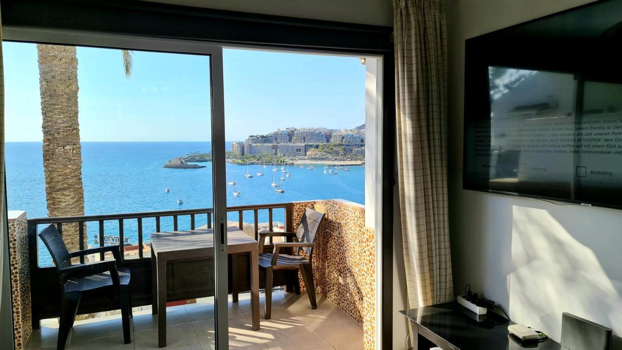 Apartmán Deluxe Seaview-Sunsets !Transfe-R Inc! Pool,2Aircond,2Tv65",600Mb Dishwasher,,2 Beaches,Anfi-View Patalavaca Exteriér fotografie